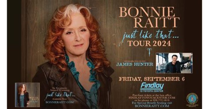 Bonnie Raitt Adds 2024 Tour Dates, Ticket Presale & On-Sale Info - SarkariResult