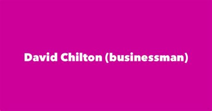 David Chilton (businessman)