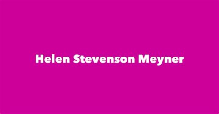 Helen Stevenson Meyner