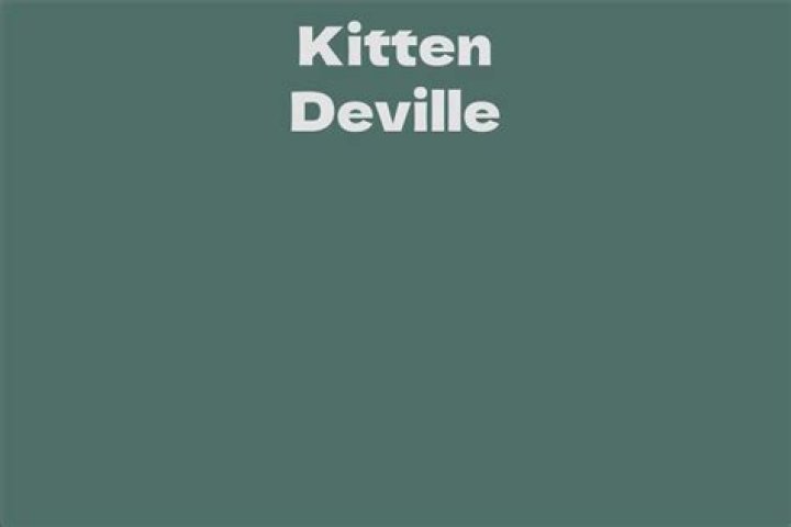 Kitten Deville Net Worth
